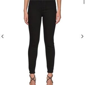 Ksubi Jean Hi N Wasted Noir Black Skinny Fit Stretch Streetwear Sz 27